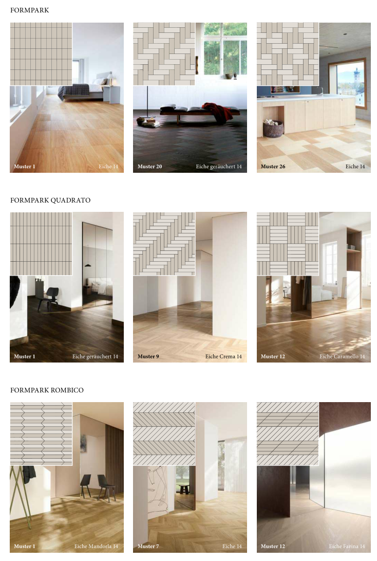 Formpark Design Beispiele